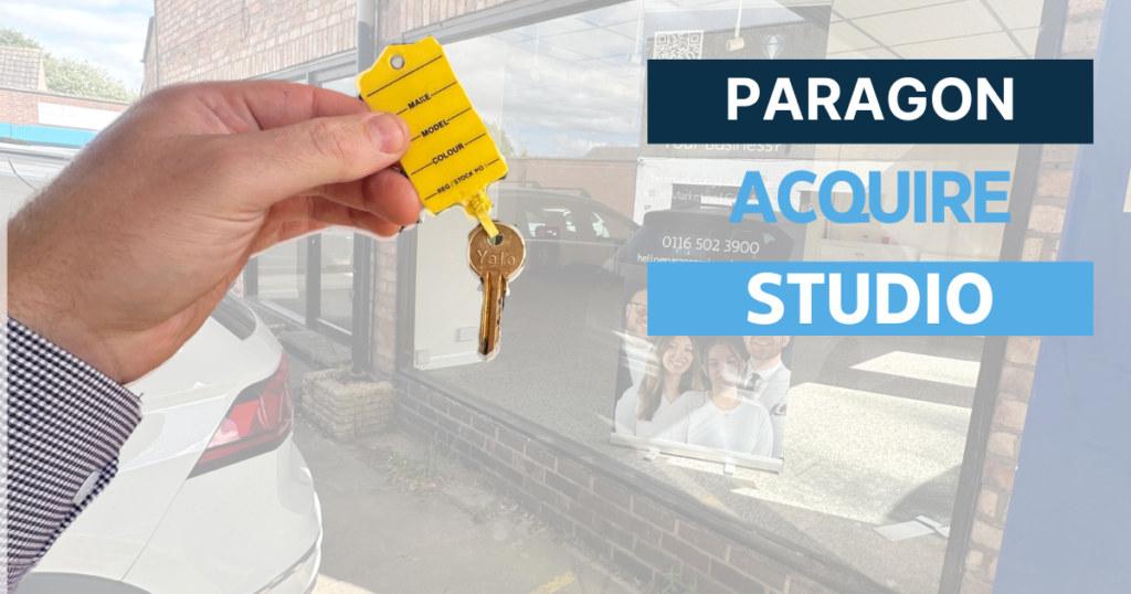Paragon Sales Solutions Acquire New Studio